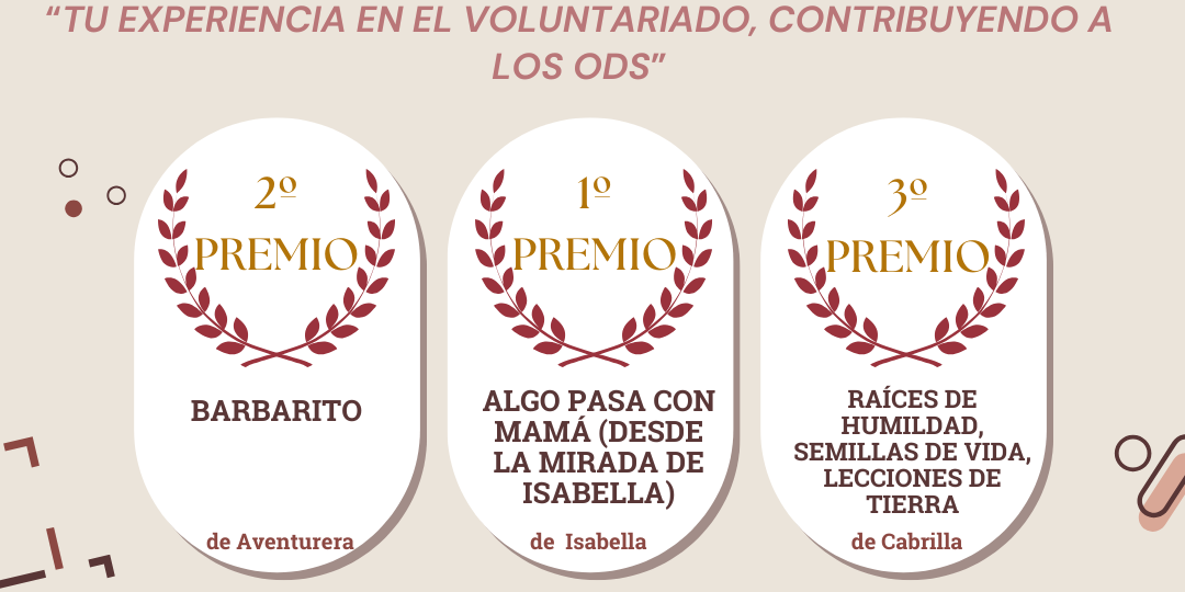 Publicaciones en redes. Ganadores del concurso de relatos