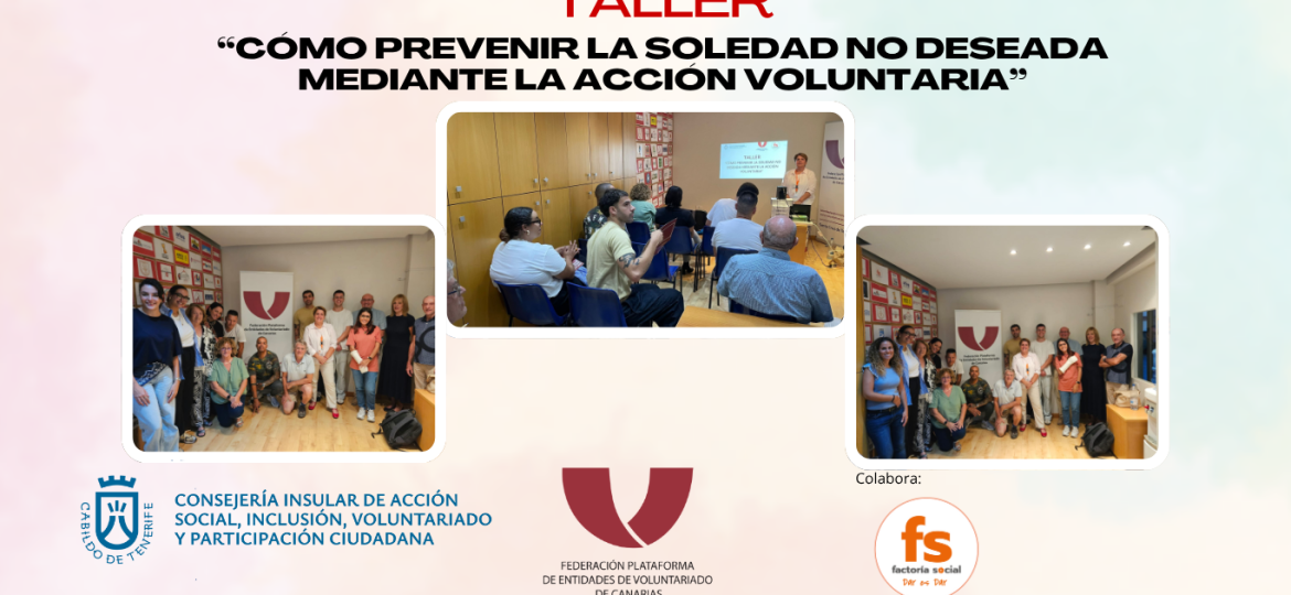 “cómo prevenir la soledad no deseada mediante la acción voluntaria” (8)