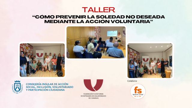“cómo prevenir la soledad no deseada mediante la acción voluntaria” (8)